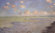 Claude Monet Seacape at Pourville Sweden oil painting artist